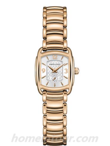 汉米尔顿H12341155女表美国经典永恒经典系列-金色表带/表径23x28.5mmmm