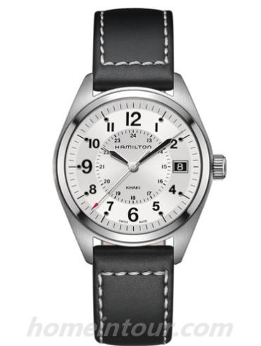 汉米尔顿H68551753男表卡其野战系列-黑色表带/表径40mm