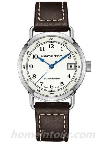 汉米尔顿H78215553女表卡其海军系列-黑色表带/表径36mm