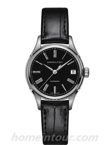 汉米尔顿H39415734女表美国经典系列-黑色表带/表径34mm