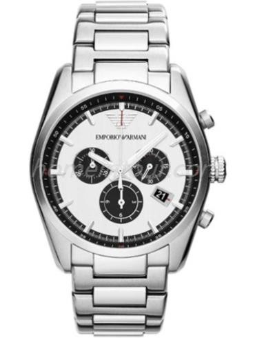 阿玛尼AR6007男表时尚男表系列-银色表带/表径42mm