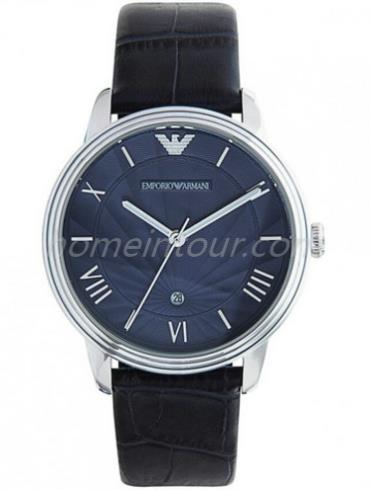 阿玛尼AR1651男表时尚男表系列-墨蓝色表带/表径41mm