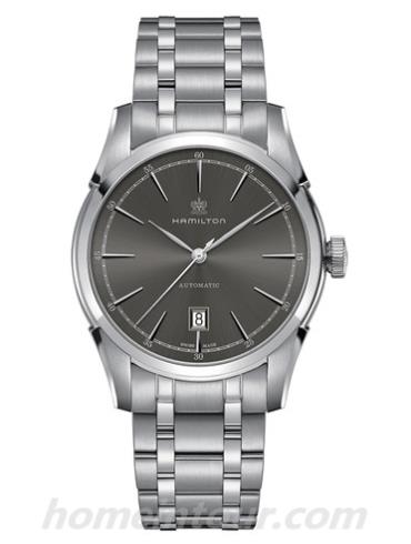 汉米尔顿H42415191男表美国经典永恒经典系列-银色表带/表径42mm