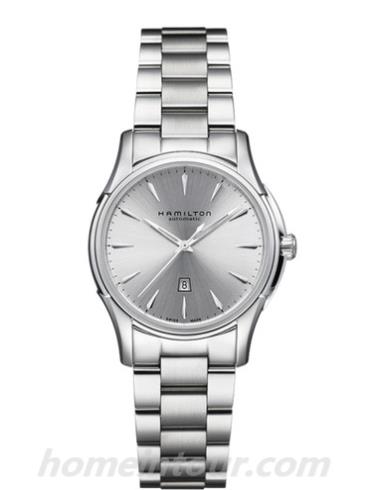 汉米尔顿H32315152女表爵士系列-银色表带/表径34mm