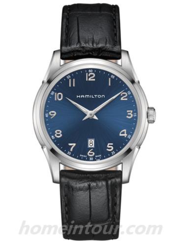 汉米尔顿H38511743男表爵士系列-黑色表带/表径42mm