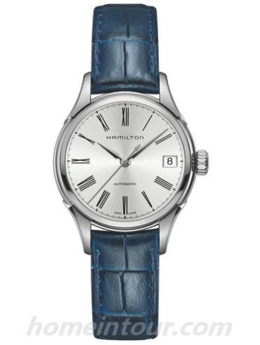 汉米尔顿H39415654女表美国经典爵士系列-蓝色表带/表径32mm