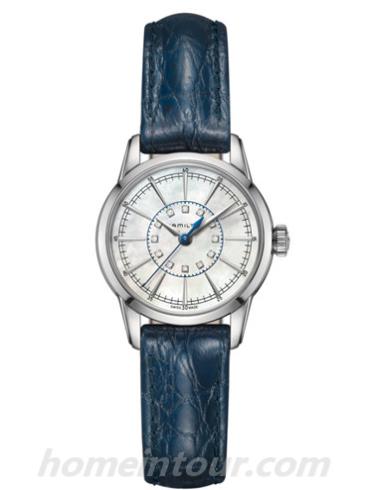 汉米尔顿H40311691女表美国经典爵士系列-蓝色表带/表径28mm