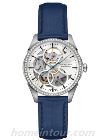 汉米尔顿H42405991女表美国经典爵士系列-蓝色表带/表径36mm