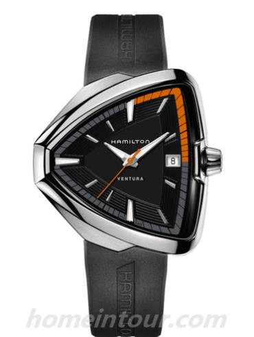 汉米尔顿H24551331男表美国经典未来轮廓系列-黑色表带/表径42.5x44.6mm
