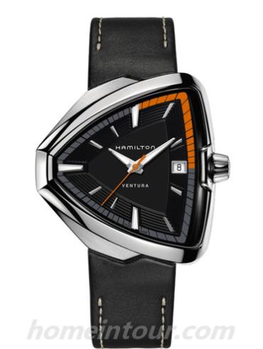 汉米尔顿H24551731男表美国经典未来轮廓系列-黑色表带/表径42.5x44.6mm