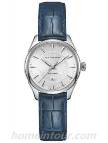 汉米尔顿H42215651女表美国经典爵士系列-蓝色表带/表径30mm