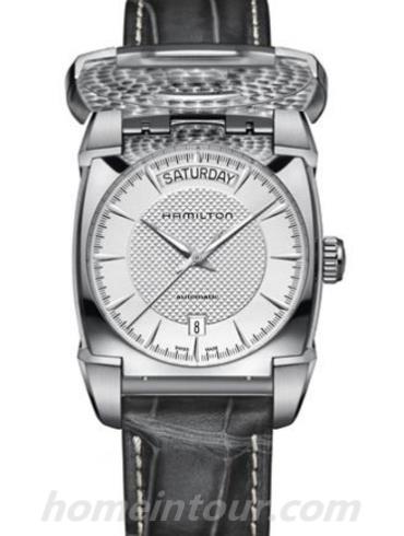 汉米尔顿H15515851男表都市系列-灰色表带/表径37.2*40mm