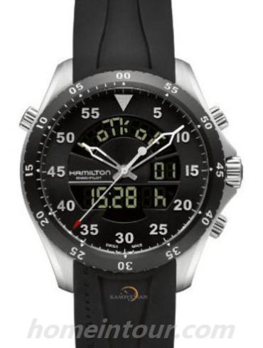 汉米尔顿H64554331男表-黑色表带/表径40mm
