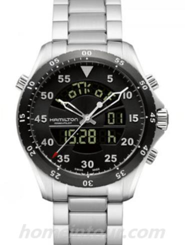 汉米尔顿H64554131男表-银色表带/表径40mm