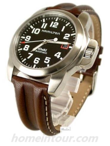 汉米尔顿H62415533男表美国经典铁路系列-浅棕色表带/表径40mm