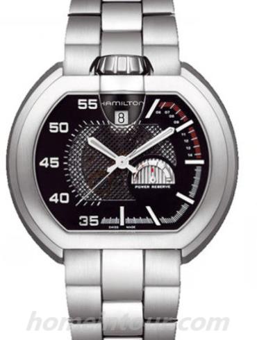 汉米尔顿H35615135男表美国经典爱慕系列-银色表带/表径50mm