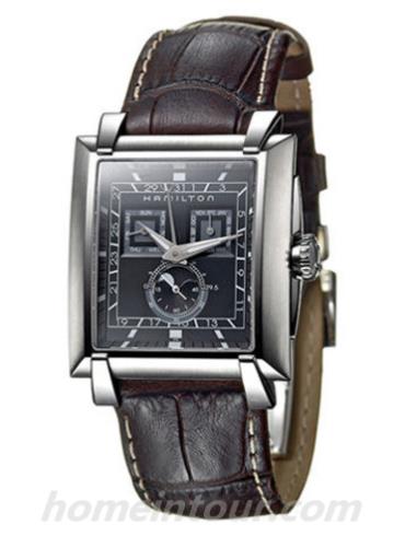 汉米尔顿H30410531男表美国经典系列-深棕色表带/表径—mm