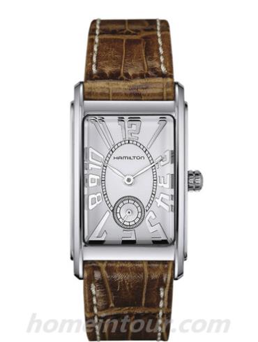 汉米尔顿H11411553男表美国经典系列-深棕色表带/表径—mm