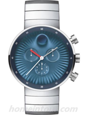 摩凡陀3680010男表瑞界系列-银色表带/表径42mm