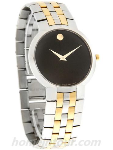 摩凡陀0606062男表飞翼系列-间金表带/表径34.8mm