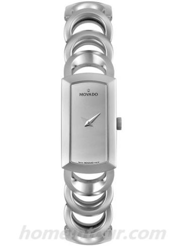 摩凡陀0605965女表月熊系列-银色表带/表径15mm