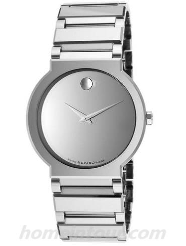 摩凡陀0604773男表威诺系列-银色表带/表径34mm