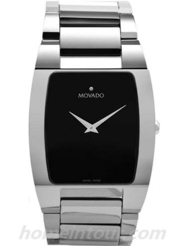 摩凡陀0605621男表翡洛系列-银色表带/表径32mm