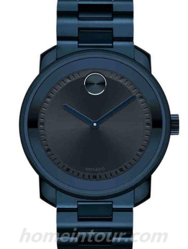 摩凡陀3600296男表波特-墨蓝色表带/表径42.5mm