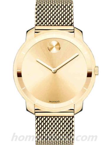 摩凡陀3600242男表波特-金色表带/表径36mm