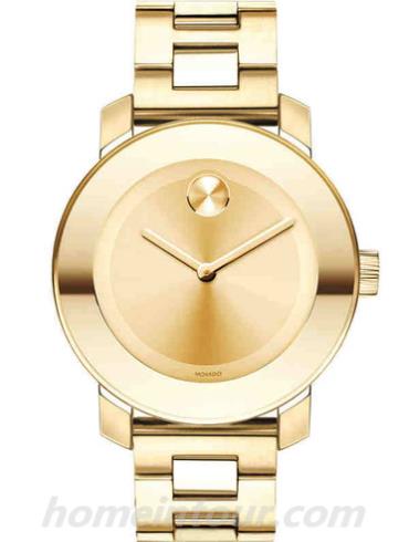 摩凡陀3600085女表波特-金色表带/表径36mm