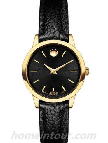 摩凡陀0607024女表瑞动 1881 Automatic-黑色表带/表径27mm