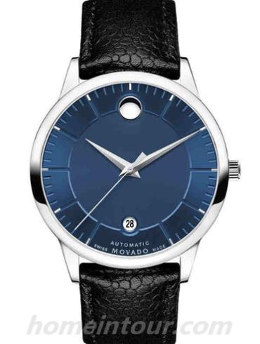 摩凡陀0607020男表瑞动 1881 Automatic-黑色表带/表径39.5mm