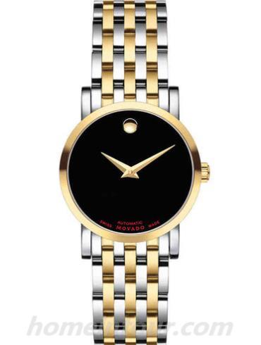 摩凡陀0607011女表瑞红系列-间金表带/表径26mm