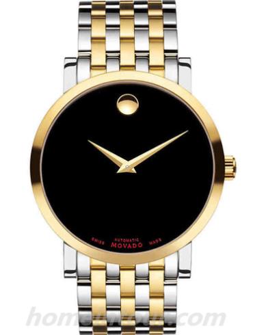 摩凡陀0607008男表瑞红系列-间金表带/表径42mm