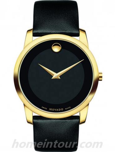 摩凡陀0606876男表博物馆-黑色表带/表径40mm