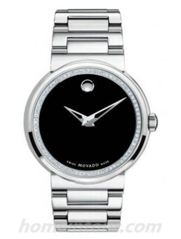 摩凡陀0606434男表-银色表带/表径41mm