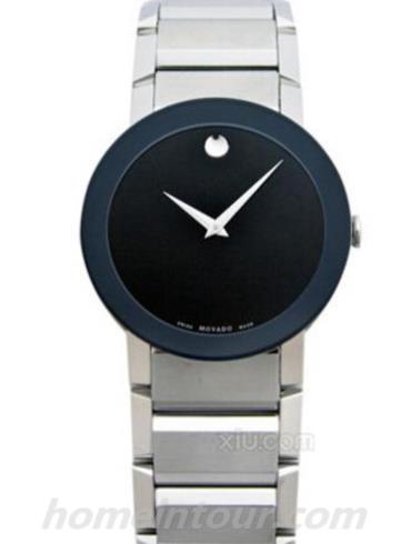 摩凡陀0606092男表蓝宝石系列-银色表带/表径38mm