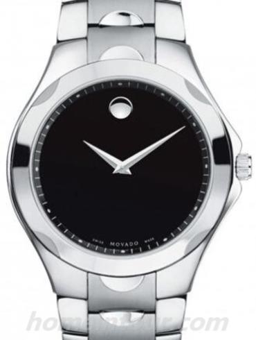 摩凡陀0606378男表-银色表带/表径40mm