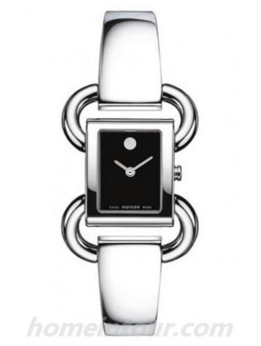 摩凡陀0606471女表-银色表带/表径18mm