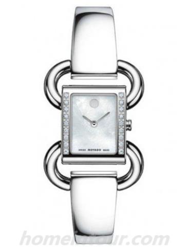 摩凡陀0606473女表-银色表带/表径18mm