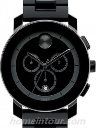 摩凡陀3600048请选择波特-黑色表带/表径43.5mm