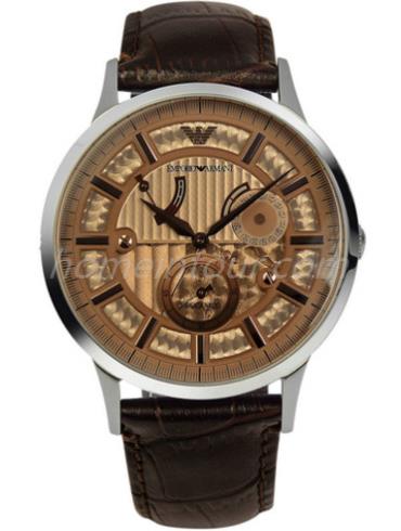 阿玛尼AR4665_男表时尚男表系列-棕色表带/表径40mm