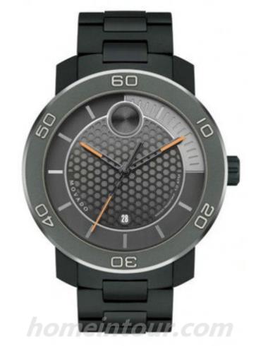 摩凡陀3600097男表波特-黑色表带/表径46mm