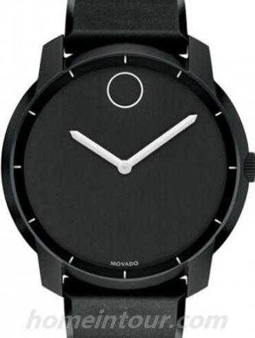 摩凡陀3600193男表波特-黑色表带/表径44mm