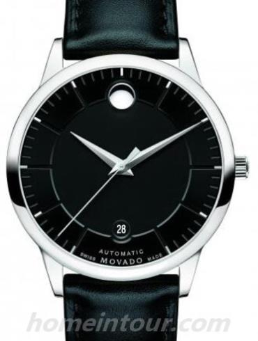 摩凡陀0606873男表瑞动 1881 Automatic-黑色表带/表径39.5mm