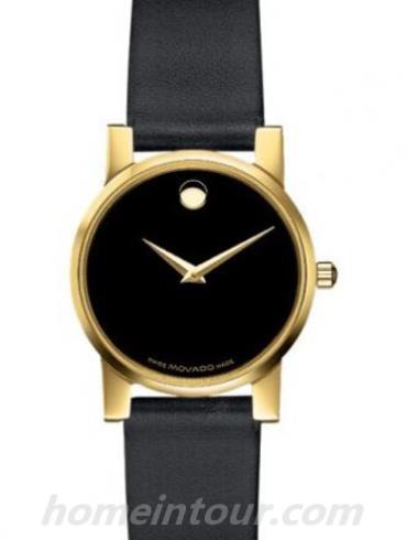 摩凡陀0604229女表当代Moderna-黑色表带/表径25mm