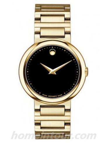 摩凡陀0606420女表协奏曲系列-金色表带/表径30mm