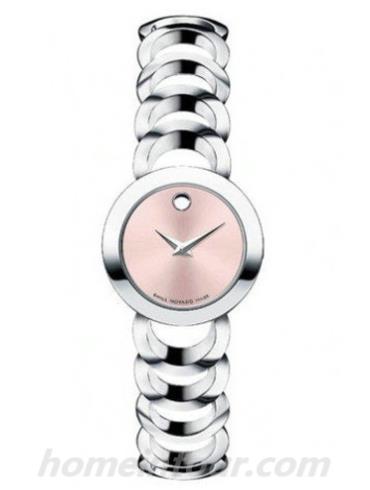 摩凡陀0606418女表月熊系列-银色表带/表径20mm