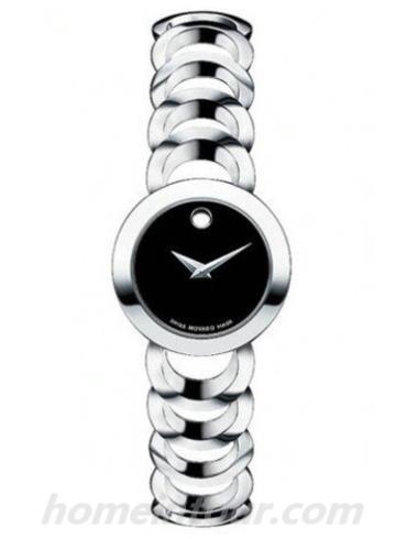 摩凡陀0606248女表月熊系列-银色表带/表径22mm