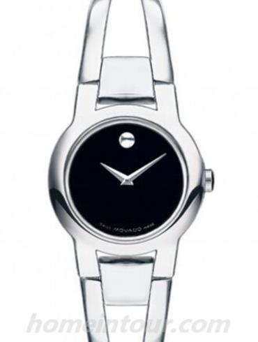 摩凡陀0604759女表爱梦莎系列-银色表带/表径24mm